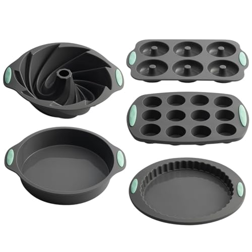 Gvvsjgdbis Silikon-Kuchenform, Backwerkzeug, Backform, Donut-Pizzateller, Chiffon-Kuchenplatte Gvvsjgdbis Silikon-Kuchenform, Backwerkzeug, Backform, Donut-Pizzateller, Chiffon-Kuchenplatte von Gvvsjgdbis