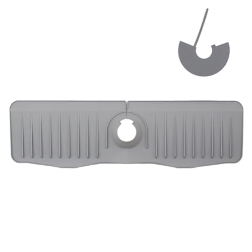 Gvvsjgdbis Silikon-Wasserhahn-Tropffangschale, Spritzschutz, Silikon-Abtropfmatte, Küchenspüle, Silikon-Abtropfmatte, einfache Installation, einfach zu bedienen Gvvsjgdbis Silikon-Wasserhahn-Tropffangschale, Spritzschutz, Silikon-Abtropfmatte, Küchenspüle, Silikon-Abtropfmatte, einfache Installation, einfach zu bedienen von Gvvsjgdbis