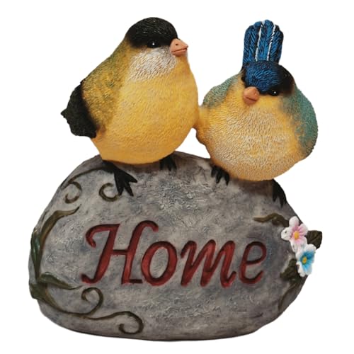 Gvvsjgdbis Simulierter Steinvogel, Garten, Dekoriert, Kunstharz, Tier, Gartenfiguren, Statue, Rasen, B Gvvsjgdbis Simulierter Steinvogel, Garten, Dekoriert, Kunstharz, Tier, Gartenfiguren, Statue, Rasen, B von Gvvsjgdbis
