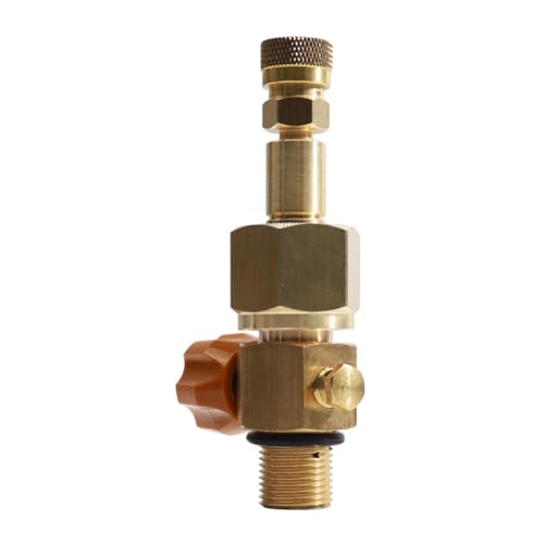 Gvvsjgdbis Soda Nachfüllflasche Co2 Adapter Connector Kit Schnelladapter für Hochdruck-Gasflasche mit 8 mm Buchse 5/8-18UNF Gvvsjgdbis Soda Nachfüllflasche Co2 Adapter Connector Kit Schnelladapter für Hochdruck-Gasflasche mit 8 mm Buchse 5/8-18UNF von Gvvsjgdbis