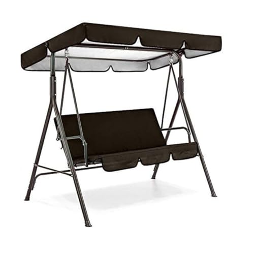 Gvvsjgdbis Sonnenschutz für Schaukel Pew 2/3-Sitzer Gartenschaukelstuhl Abdeckung Polyester Taft Wasserdicht Baldachin Werkzeuge A von Gvvsjgdbis