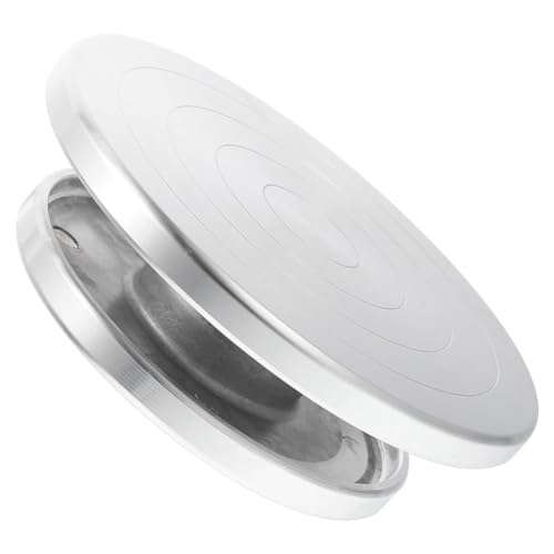 Gvvsjgdbis Töpferei Drehteller Werkzeuge für Töpferei Drehteller für Kuchenständer Aluminium Drehbarer Kuchenständer Drehbare Pappbecher 15 cm von Gvvsjgdbis