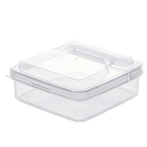 Gvvsjgdbis Transparente Mehrzweck-Aufbewahrungsbox, ideal für Käse, Butter, Schalotten und Obst, stapelbarer Kühlschrank-Organizer von Gvvsjgdbis