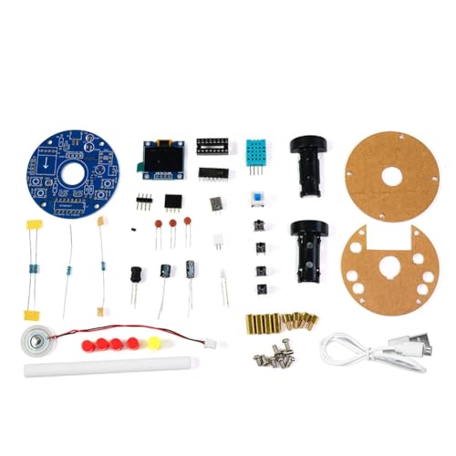 Gvvsjgdbis USB Luftbefeuchter Elektronisches DIY Schweißset Leiterplatte OLED Display Temperatur und Luftfeuchtigkeit Zerstäuber DIY Teile Gvvsjgdbis USB Luftbefeuchter Elektronisches DIY Schweißset Leiterplatte OLED Display Temperatur und Luftfeuchtigkeit Zerstäuber DIY Teile von Gvvsjgdbis