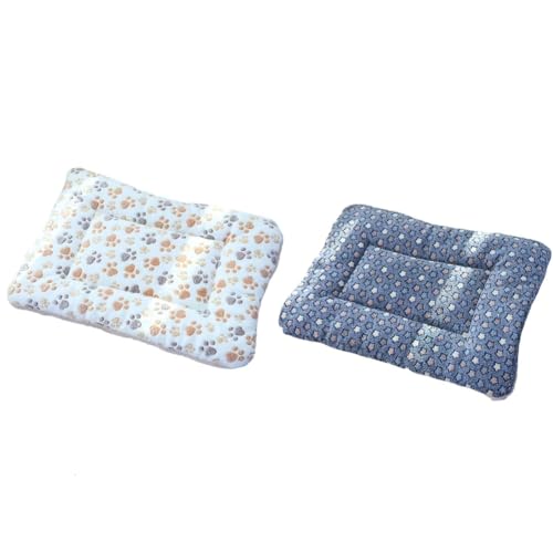 Gvvsjgdbis Warme Katzenunterlage Hundehütte Pad Kistenmatte rutschfeste Katzenbett Multifunktionale Haustier Schlafmatte für kleine Kätzchen Welpen von Gvvsjgdbis