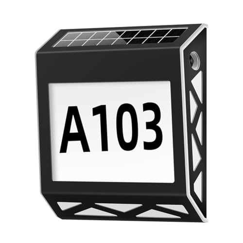Gvvsjgdbis Wasserdichtes Straßenschild Solar Digital Hauslicht Nummer Wandleuchte Adressschild Nummernschild Geeignet für Garten Einfache Installation Einfach zu bedienen A Gvvsjgdbis Wasserdichtes Straßenschild Solar Digital Hauslicht Nummer Wandleuchte Adressschild Nummernschild Geeignet für Garten Einfache Installation Einfach zu bedienen A von Gvvsjgdbis