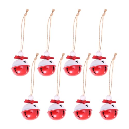 Gvvsjgdbis Weihnachtsglocken, Traditionelle Christbaumschmuck-Bastelglocken mit Sternausschnitten, Metallglocken-Baumschmuck, Einfach zu Verwenden von Gvvsjgdbis