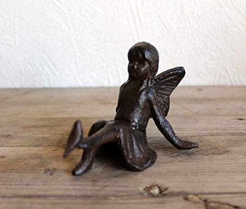 Gwenys Haus Gartenfigur Elfe mit Vogel Gwenys Haus Gartenfigur Elfe mit Vogel von Gwenys Haus