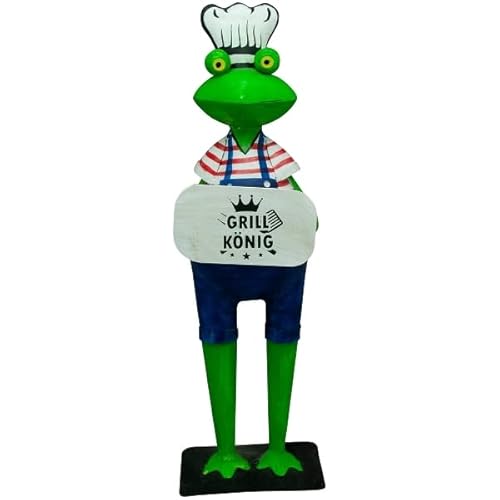 Gwenys Haus Gartenfigur Frosch Grillen von Gwenys Haus