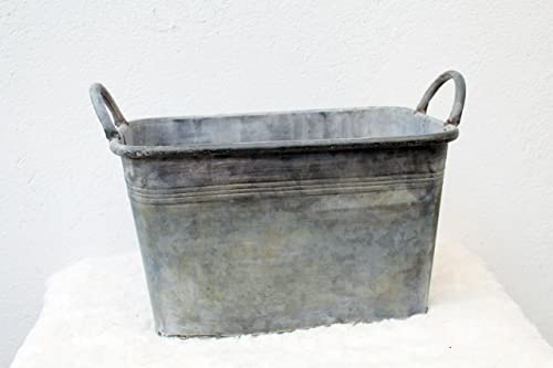 Gwenys Haus Pflanzschale Metall eckig von Gwenys Haus