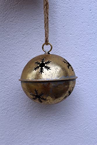 Gwenys Haus Schelle Gold 10 cm von Gwenys Haus