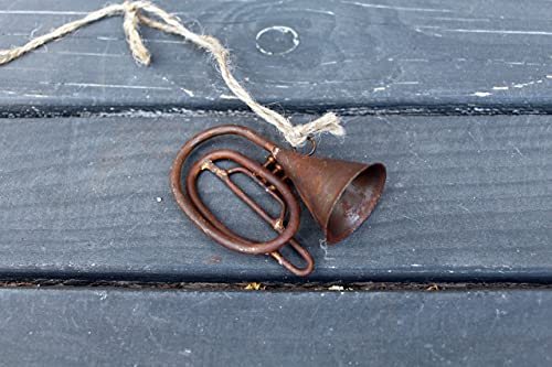 Weihnachtsdeko Trompete Edelrost Weihnachtsdeko Trompete Edelrost von Gwenys Haus