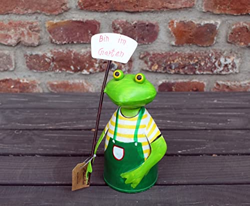 Gwenys Haus Zaunhocker Frosch Bin im Garten von Gwenys Haus