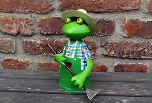 Gwenys Haus Zaunhocker Gärtner Frosch Rechen Gwenys Haus Zaunhocker Gärtner Frosch Rechen von Gwenys Haus