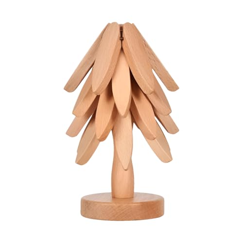 Baumkunst Für Untersetzer Set, Baumform Topfuntersetzer Hitzebeständig Set Tischsets Tischunterlage Tischmatte Für Familie, Freunde, Kollegen Tischdekoration von Gwtdtoad