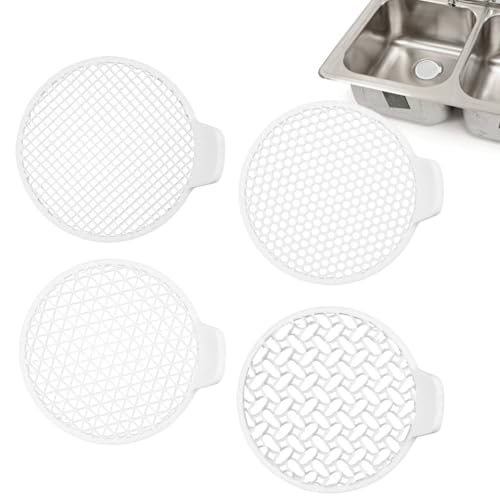 Gwtdtoad Abflussdeckel Haarfänger | Verstopfungsschutz Abfluss Sieb Haarfänger,Boden Filter Netz Ablaufgitter Für Badezimmer Dusche Küche Zuhause von Gwtdtoad