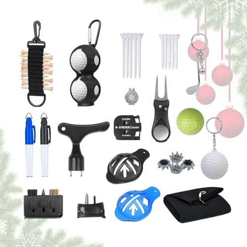 Gwtdtoad Adventskalender,Weihnachtsdeko Countdown | 24 Fächer Mit Golfthema Füllung Für Erwachsene Weihnachtsgeschenkideen Gwtdtoad Adventskalender,Weihnachtsdeko Countdown | 24 Fächer Mit Golfthema Füllung Für Erwachsene Weihnachtsgeschenkideen von Gwtdtoad