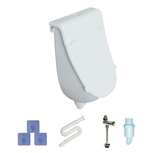 Gwtdtoad Außen Pissoir - Kommerzieller Urin Ableiter für Wand,Überlaufsicheres Urinal Mit Deckel Für Kinder Männer Camping Wohnwagen Garage Hinterhof Gwtdtoad Außen Pissoir - Kommerzieller Urin Ableiter für Wand,Überlaufsicheres Urinal Mit Deckel Für Kinder Männer Camping Wohnwagen Garage Hinterhof von Gwtdtoad