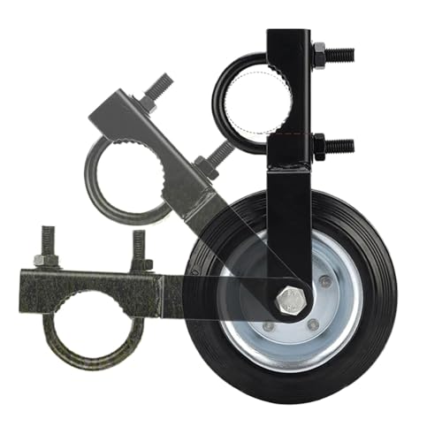 Gwtdtoad Gate Wheel | Schweres Torrad | Durchhangresistente Gleitrollen, Rostbeständige Türlaufhardware Für Einfahrtssicherung Und Baustellenabsperrung von Gwtdtoad