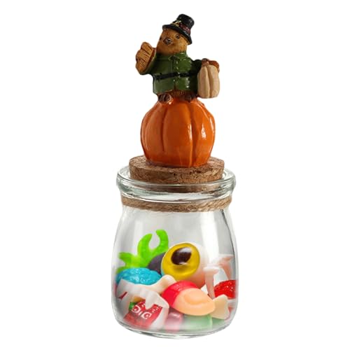 Gwtdtoad Halloween Süßigkeitenglas | Festliches Aufbewahrungsgefäß | Halloween Party Glas Für Kinder Und Erwachsene Kekse Schokolade Süßigkeiten Tischdekoration Geisterhaus Geburtstag Gwtdtoad Halloween Süßigkeitenglas | Festliches Aufbewahrungsgefäß | Halloween Party Glas Für Kinder Und Erwachsene Kekse Schokolade Süßigkeiten Tischdekoration Geisterhaus Geburtstag von Gwtdtoad