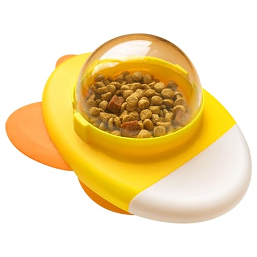 Gwtdtoad Leckerli-Spender Hundespielzeug - Futterball Futterspiel Für Hunde | Gehirnstimulation Welpe Langsamfütterung Ball Beschäftigung Spielen Training Langeweile von Gwtdtoad