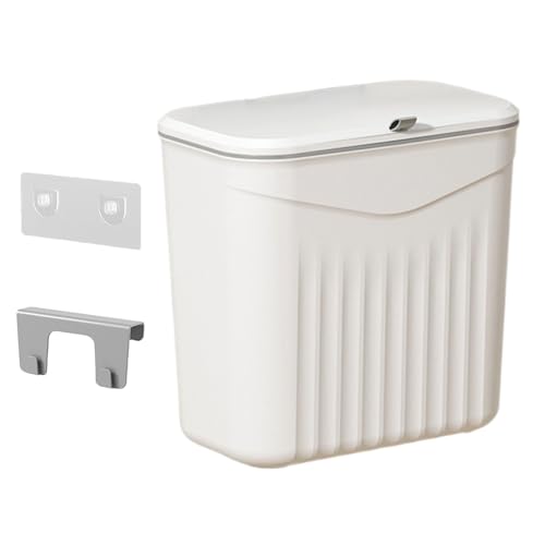Gwtdtoad Mülleimer Hängend Mit Deckel 9L Abfalleimer Mülleimer Wandmontage Biomülleimer, Küche Abfallsammler Essensrestebehälter Für Tür, Schrank, Wohnheim Und Waschküche Gwtdtoad Mülleimer Hängend Mit Deckel 9L Abfalleimer Mülleimer Wandmontage Biomülleimer, Küche Abfallsammler Essensrestebehälter Für Tür, Schrank, Wohnheim Und Waschküche von Gwtdtoad