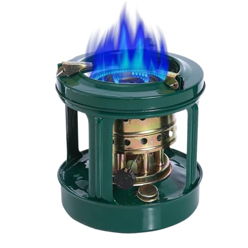 Gwtdtoad Petroleumheizgerät | Camping Grillheizer,Kochgeschirr mit 8 Baumwolldochten und winddichtem Brenner für Wassererwärmung, Wandern, Rucksackreisen, Kochen, Picknick, Gwtdtoad Petroleumheizgerät | Camping Grillheizer,Kochgeschirr mit 8 Baumwolldochten und winddichtem Brenner für Wassererwärmung, Wandern, Rucksackreisen, Kochen, Picknick, von Gwtdtoad