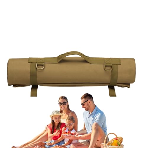 Gwtdtoad Picknickdecke | Strandpicknickdecke,Wasserabweisende Sandresistente Faltbare Tragbare Decke Mit Tragegriff Für Kinder Erwachsene Familie von Gwtdtoad