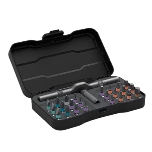 Schraubendreher Ratsche Set 24-in-1 Multifunktions Ratschenschlüssel Set Mit Hochfestem Ratschenkopf, Multi-BitSatz Reparaturwerkzeug Für Haushalt, Möbel, Kfz, Elektriker, Bau Schraubendreher Ratsche Set 24-in-1 Multifunktions Ratschenschlüssel Set Mit Hochfestem Ratschenkopf, Multi-BitSatz Reparaturwerkzeug Für Haushalt, Möbel, Kfz, Elektriker, Bau von Gwtdtoad