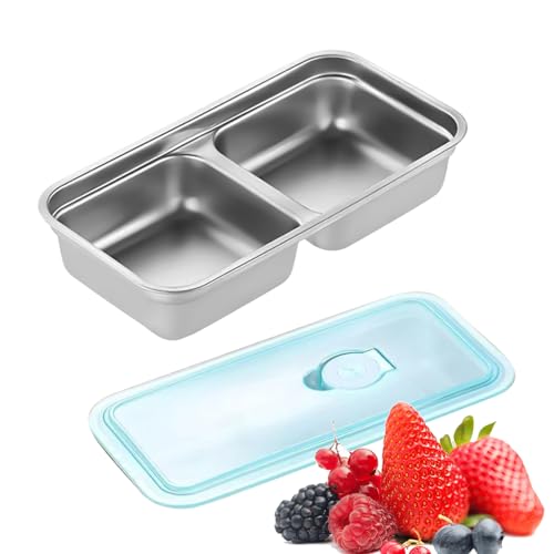Gwtdtoad Snackdosen Mit Deckeln | Edelstahl Gewürzbehälter | Edelstahl Mit Deckel Für Schule, Mittagessen, Picknick, Reisen, Camping, Und Arbeit Gwtdtoad Snackdosen Mit Deckeln | Edelstahl Gewürzbehälter | Edelstahl Mit Deckel Für Schule, Mittagessen, Picknick, Reisen, Camping, Und Arbeit von Gwtdtoad