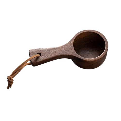 Kaffeelöffel Kaffee Messlöffel Kaffeedosierlöffel Langer Und Kurzer Griff Küchensuppenlöffel Für Badesalz, Seifenpulver,Pulver, Gewürzmenge, Holzlöffel, Teelöffel von Gwtdtoad