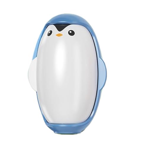 Pinguinform Fusselroller Kleidung Lint Roller Wiederverwendbare Fusselball Entferner Waschbarer Fusselentferner Tragbarer Klebriger Haarrollerball Für Kleidung Und Tierhaare,Fussel 7,4×10,5cm von Gwtdtoad