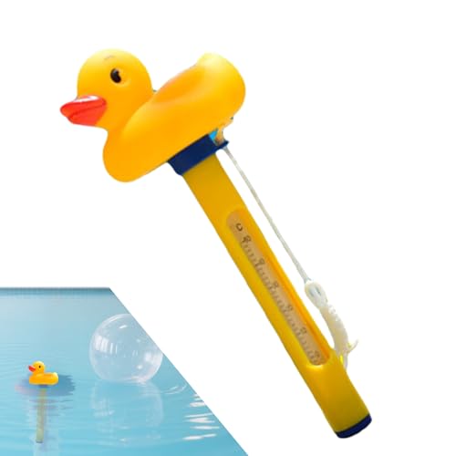 Schwimmendes Poolthermometer Cartoon Tiere Wasserthermometer Mit Schnur, Floating Pool Thermometer Teichthermometer Für Außen- Und Innenpools, Thermalbäder Schwimmendes Poolthermometer Cartoon Tiere Wasserthermometer Mit Schnur, Floating Pool Thermometer Teichthermometer Für Außen- Und Innenpools, Thermalbäder von Gwtdtoad