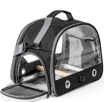 Bird Transport Bag Black Bird Transport Bag Black von Gxdamxz