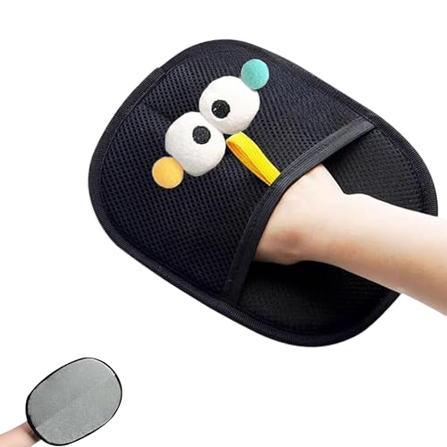 Gxdamxz Fell Magnet Handschuh, Tierhaarentferner Double Sided, Pet Hair Remover Glove für Katzen & Hunde, Antistatischer von Gxdamxz