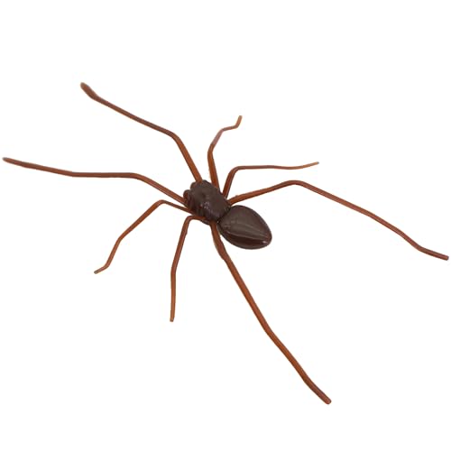 Gxdamxz Magnetic Spiders, Realistic Spinnen Deko für Kühlschrank mit Metalloberfläche, Braun von Gxdamxz