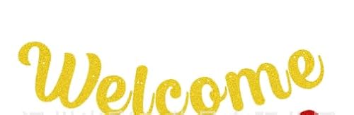 Welcome Back Banner Gold von Gxdamxz