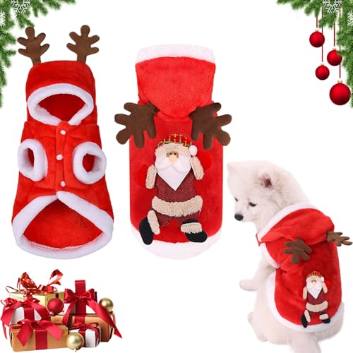 Gxlaihly Haustier Weihnachtskostüm,Hundekostüme Weihnachten,Hunde Weihnachtskostüm,Katzen Kleidung Weihnachten,Pet Hund Katze Weihnachten Rentier Kostüm,Winterwarme Kleidung für Haustiere (A-XL) Gxlaihly Haustier Weihnachtskostüm,Hundekostüme Weihnachten,Hunde Weihnachtskostüm,Katzen Kleidung Weihnachten,Pet Hund Katze Weihnachten Rentier Kostüm,Winterwarme Kleidung für Haustiere (A-XL) von Gxlaihly