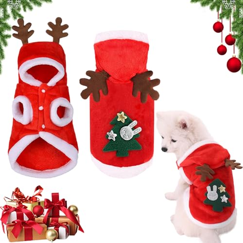 Gxlaihly Haustier Weihnachtskostüm,Hundekostüme Weihnachten,Hunde Weihnachtskostüm,Katzen Kleidung Weihnachten,Pet Hund Katze Weihnachten Rentier Kostüm,Winterwarme Kleidung für Haustiere (B-XXL) Gxlaihly Haustier Weihnachtskostüm,Hundekostüme Weihnachten,Hunde Weihnachtskostüm,Katzen Kleidung Weihnachten,Pet Hund Katze Weihnachten Rentier Kostüm,Winterwarme Kleidung für Haustiere (B-XXL) von Gxlaihly