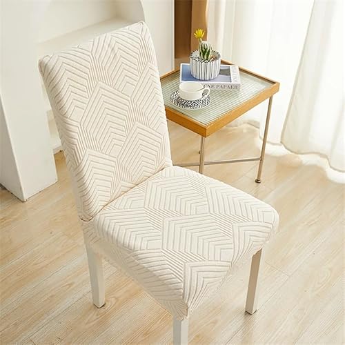 Stuhlhussen 4er Set Beige Streifen Stretch Stuhlbezug,Abnehmbare Waschbar Stuhlhussen Schwingstühle, Hussen Für Stühle,Spandex Stuhlbezüge Für Hotel, Küche Stuhlhussen 4er Set Beige Streifen Stretch Stuhlbezug,Abnehmbare Waschbar Stuhlhussen Schwingstühle, Hussen Für Stühle,Spandex Stuhlbezüge Für Hotel, Küche von Gxllhh