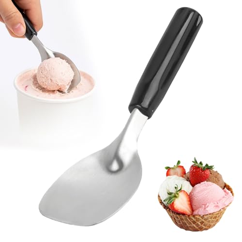 1 x Eisportionierer, Eisportionierer, Eisportionierer, für hartes oder cremiges Eis, langlebig, biegsam, flach, einfaches Schaufeln, spülmaschinenfest von Gyinere