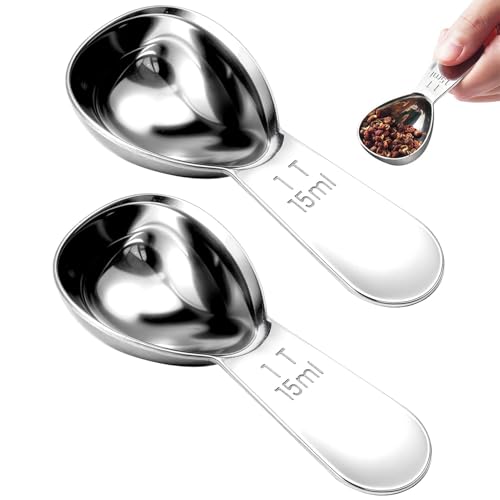 2 Esslöffel-Messlöffel, Kaffeelöffel, 1 Esslöffel, 1 Esslöffel, Esslöffel, Kaffee für gemahlenen Kaffee, für gemahlenen Kaffee, Proteinpulver, Zucker, Müsli usw. 2 Esslöffel-Messlöffel, Kaffeelöffel, 1 Esslöffel, 1 Esslöffel, Esslöffel, Kaffee für gemahlenen Kaffee, für gemahlenen Kaffee, Proteinpulver, Zucker, Müsli usw. von Gyinere