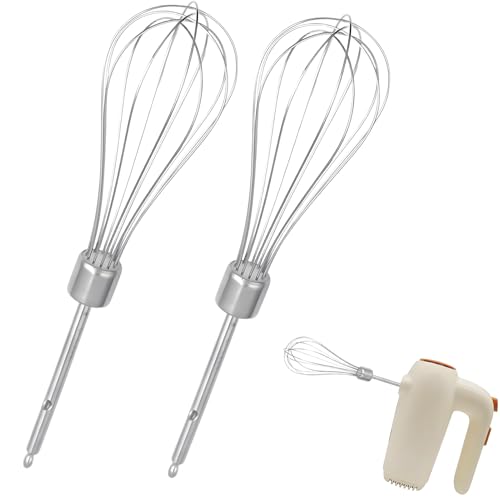 Handmixer-Aufsätze, Handmixer-Schlägel, kompatibel mit elektrischen Handmixern, Ersatzschlägeln für Handmixer, Schlägel für Handmixer, 2 Stück Handmixer-Aufsätze, Handmixer-Schlägel, kompatibel mit elektrischen Handmixern, Ersatzschlägeln für Handmixer, Schlägel für Handmixer, 2 Stück von Gyinere