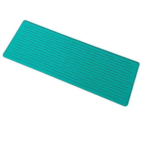 Gyios Tischsets Abwaschbar 2 Pack Silikonschale Trocknungsmatte Sanftes Und Bequeme Küchentrocknungsmatte Für Arbeitsplatten Nicht -schlupf -absorptionsoberfläche Zur Verhinderung Von Schlupf-grün von Gyios