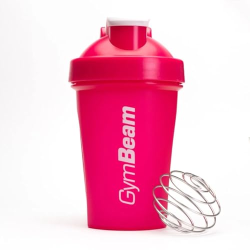 GymBeam Shaker-Mischflasche - 400ml, praktischer Shaker mit Metallspirale, BPA-frei, Spülmaschinenfest, bruchsicher, für Fitness, Arbeit, Schule, hochwertiger Kunststoff GymBeam Shaker-Mischflasche - 400ml, praktischer Shaker mit Metallspirale, BPA-frei, Spülmaschinenfest, bruchsicher, für Fitness, Arbeit, Schule, hochwertiger Kunststoff von GymBeam