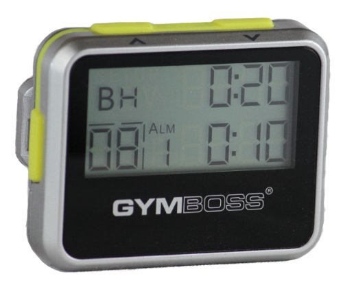Gymboss Intervallzeitgeber Und Stoppuhr Silber/GELB METALLIC-Hochglanz Gymboss Intervallzeitgeber Und Stoppuhr Silber/GELB METALLIC-Hochglanz von Gymboss