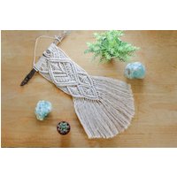 Kleiner Makramee Wandbehang, Moderne Weihnachtsgeschenk, Modern Boho Unter 10 Kleiner Makramee Wandbehang, Moderne Weihnachtsgeschenk, Modern Boho Unter 10 von GypsyDesignStudioCo