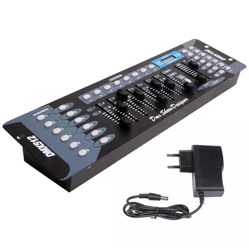 Dmx Controller, 192CH Dmx Lighting Controller, 240 Scenes Stage Light Control Panel Front light Par lights for Editing Program Of Stage Lighting… Dmx Controller, 192CH Dmx Lighting Controller, 240 Scenes Stage Light Control Panel Front light Par lights for Editing Program Of Stage Lighting… von Gziztx