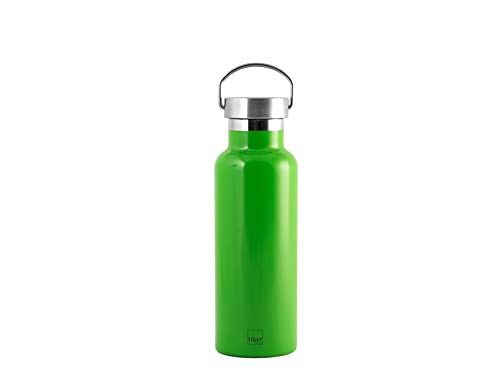 Bottiglia termica in acciaio inox 18/10 verde lt.0,50 von H+H
