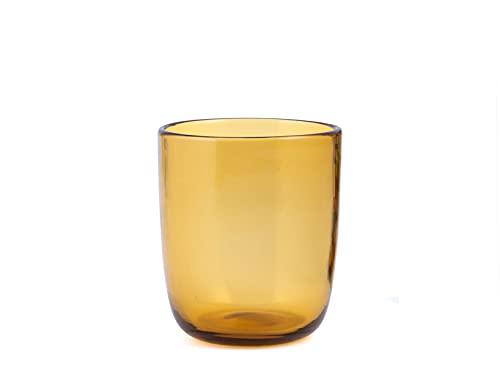 H&h set 6 bicchieri saturno in vetro ambra cl 35 von H+H